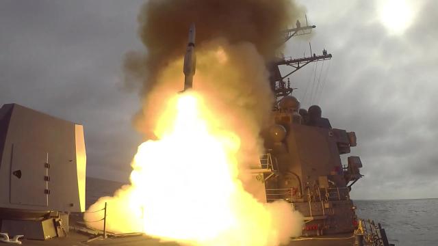USS Spruance Destroys 13 Threats in Red Sea