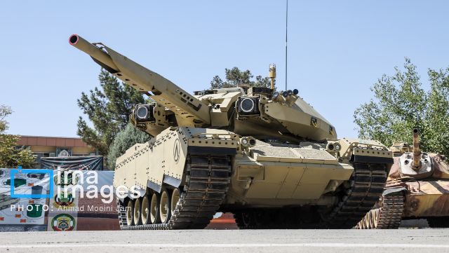 Modernized M60 Tank