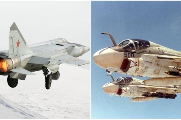 Above: MiG-25 Below: Prowler