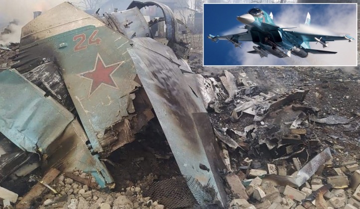Down Russian Su-34