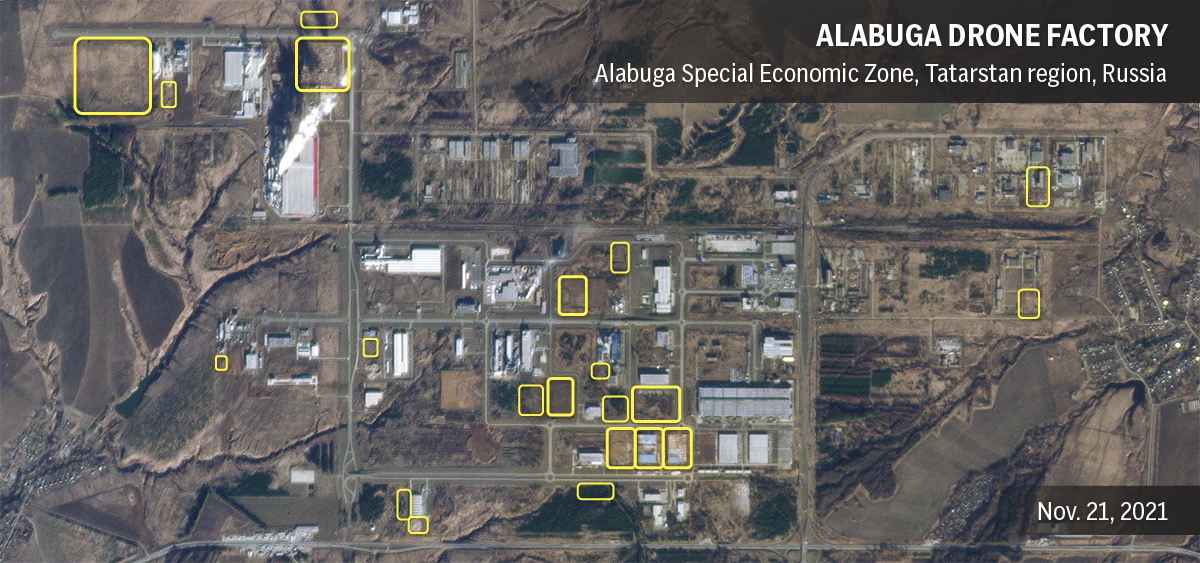 Alabuga Drone Factory, Africa