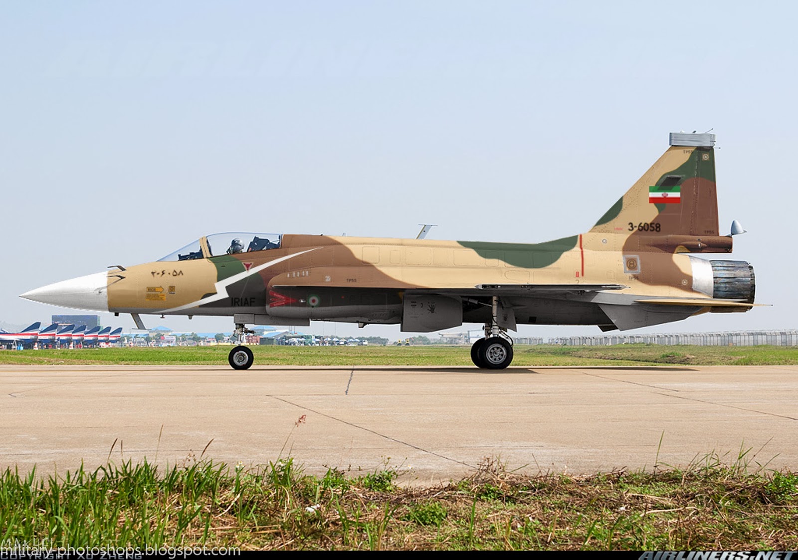 JF-17 in Iranian Camo