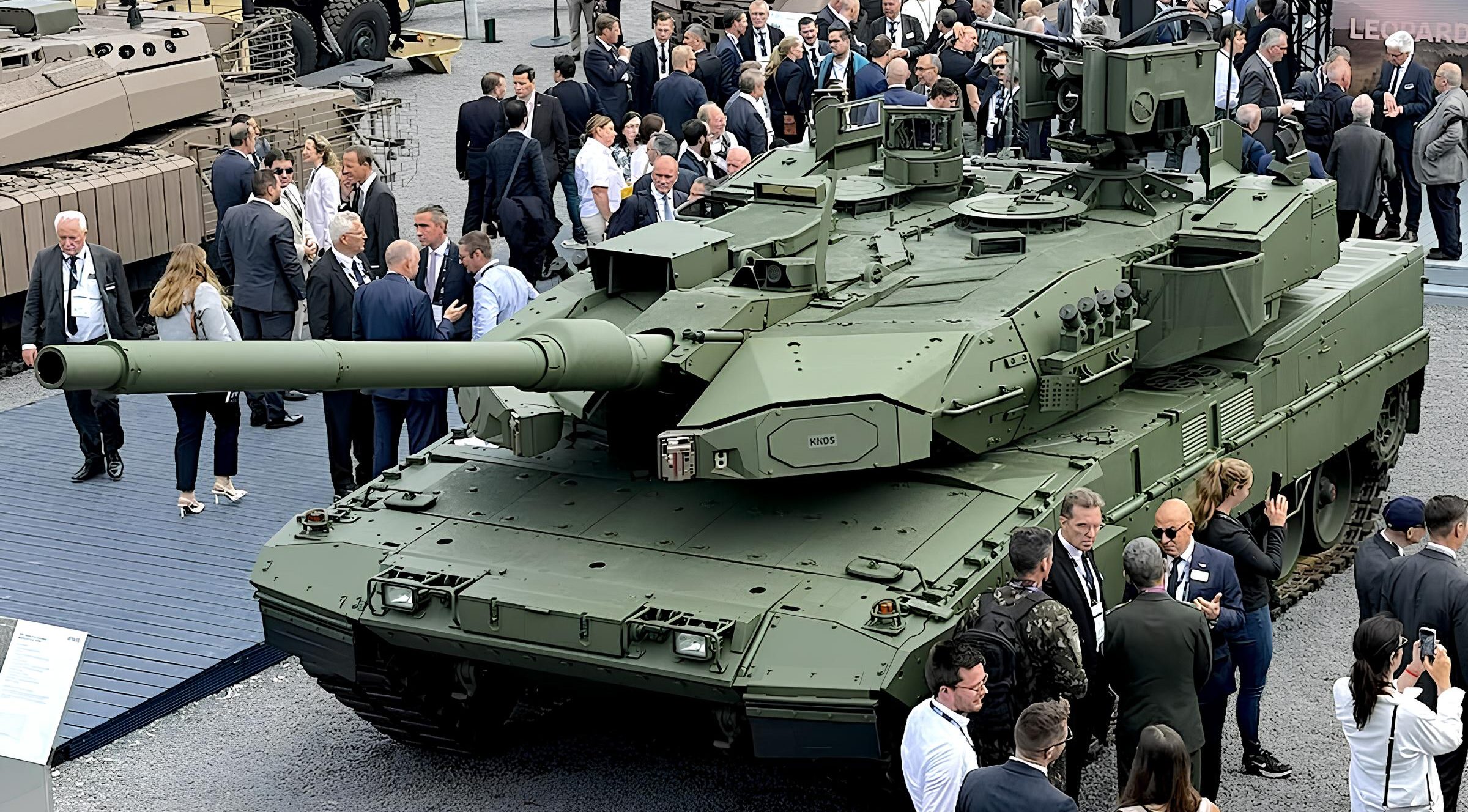 German Leopard 2A8s