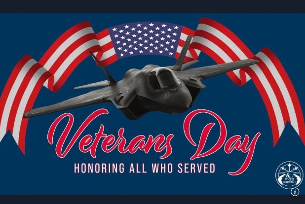 Pentagon Blunder: Chinese Jet on Veterans Day Poster
