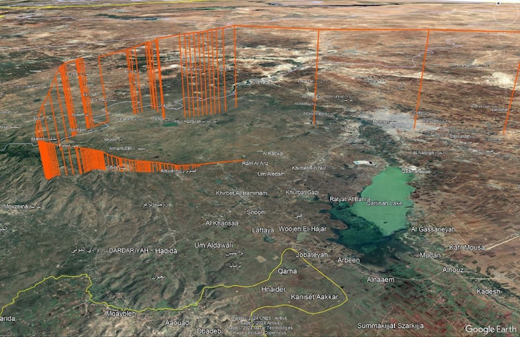 3D images of Flightradar24.com data shows the plane rapidly losing altitude before disappearing from radar. Bashar al-Assad