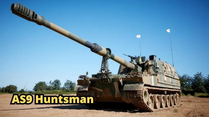 Geelong Gets First Australian AS9 Huntsman Howitzer