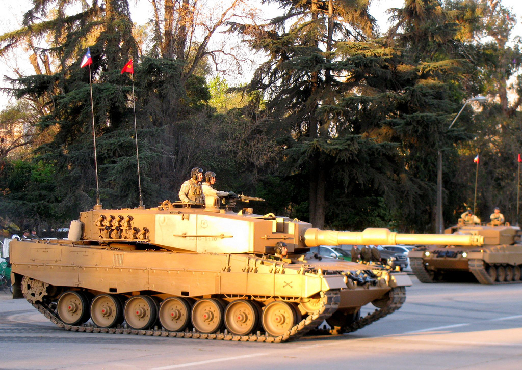 Chile Leopard 2A4 tank