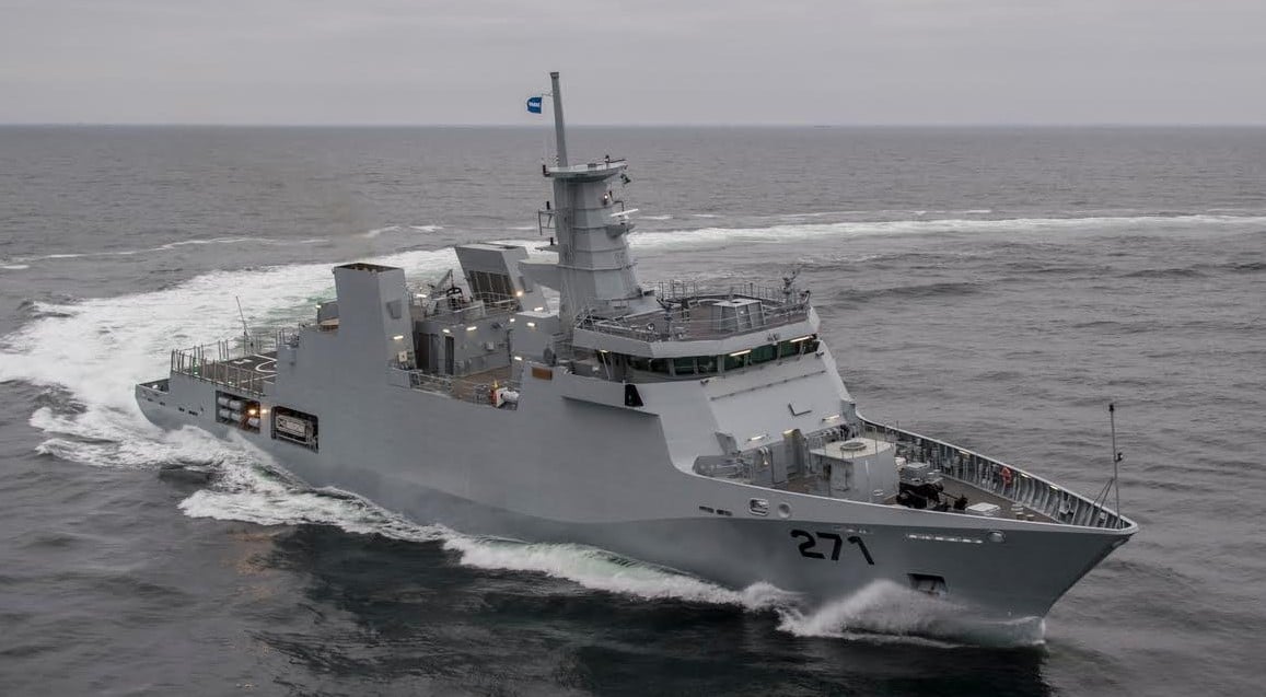 PNS Yarmouk of Pakistan Navy Delivered by Damen Shipyards Netherlands