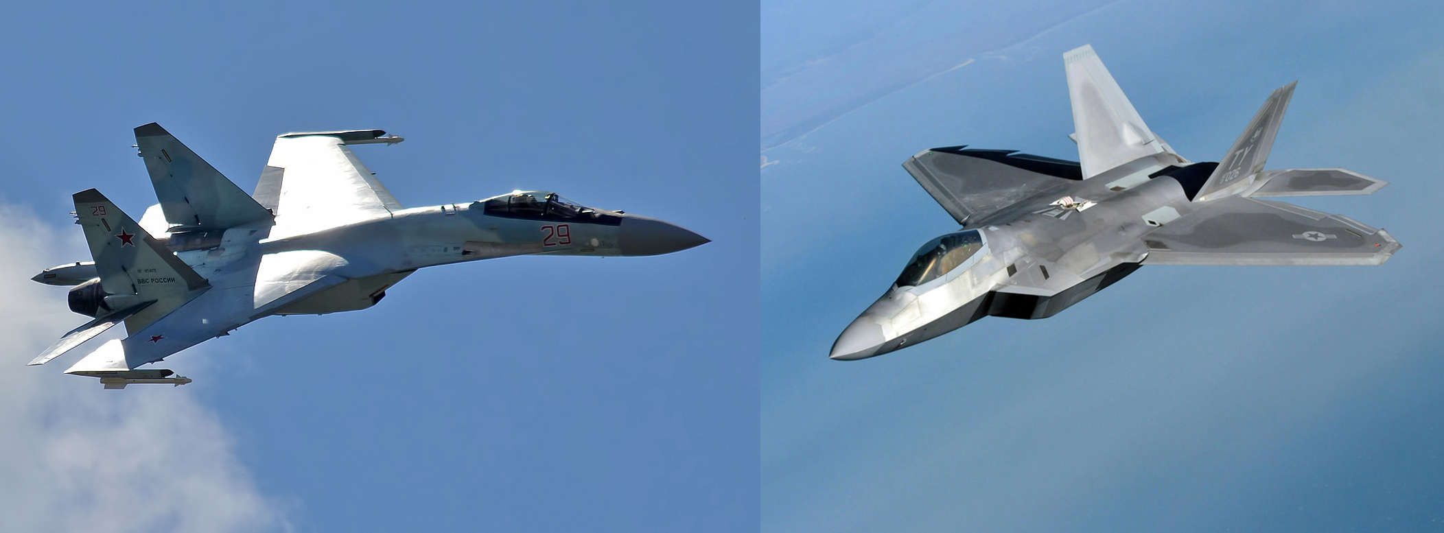 Su-35 vs F-22