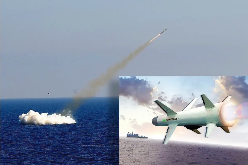 Turkey Tests ATMACA Anti-Ship Missile from Sub