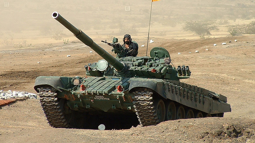 Indian Army T-72 Tank