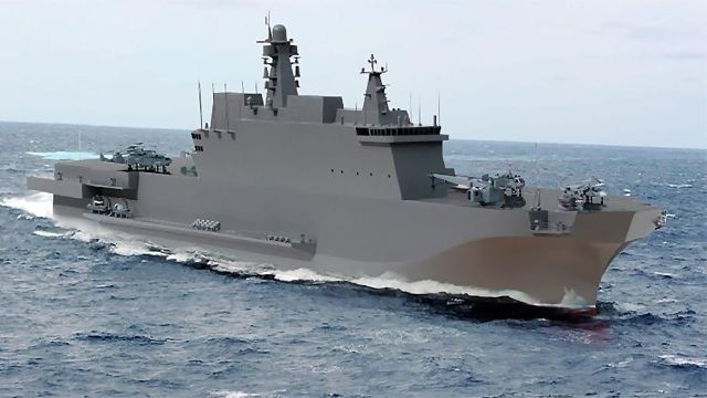 Russian Ivan Rogov warship