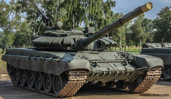 Old Soviet T-72 Tank