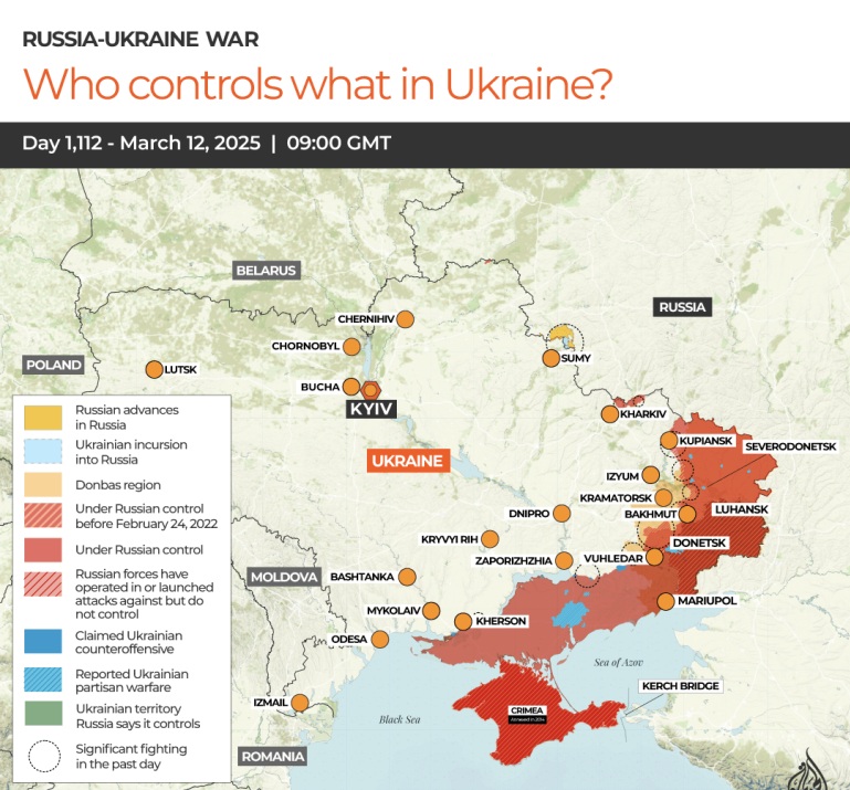 Who Controls What in Kursk Oblast