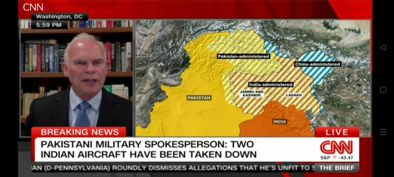 CNN News - Three Indian aircraft crash; Pakistan claims five shot down