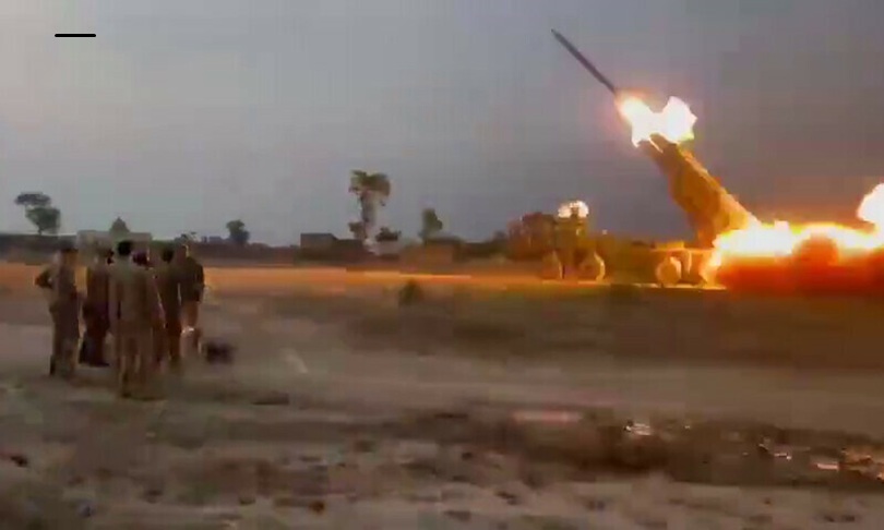 Pakistan Fatah Missile Launch - Operation Bunyan al Marsus