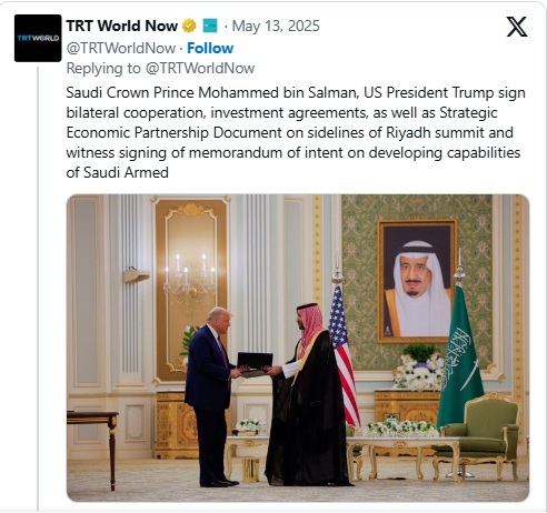 KSA and USA $146 Billions Deal