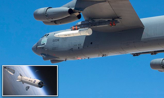 US Air Force to test its first hypersonic missile that can travel 20 times the speed of sound