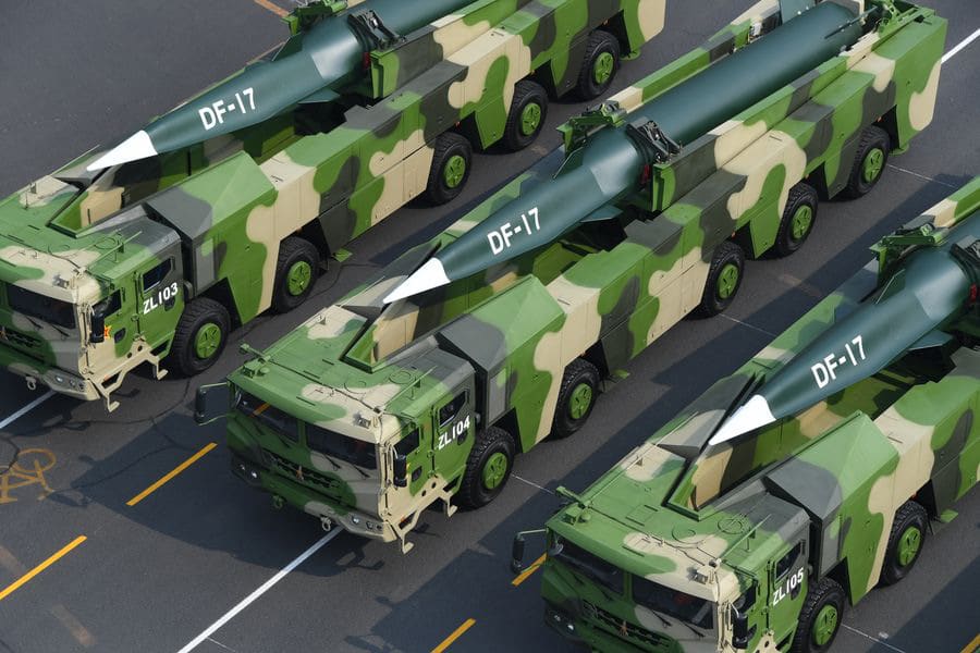 Chinese DF-17 Hypersonic Missile