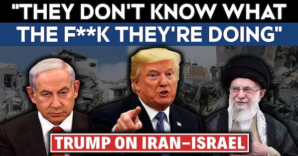 Trump Tells Israel 'Don't Drop Bombs,' Then Drops An F-Bomb