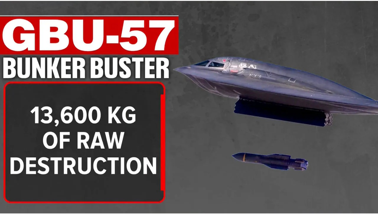 B-2 and GBU-57 Bunker Buster