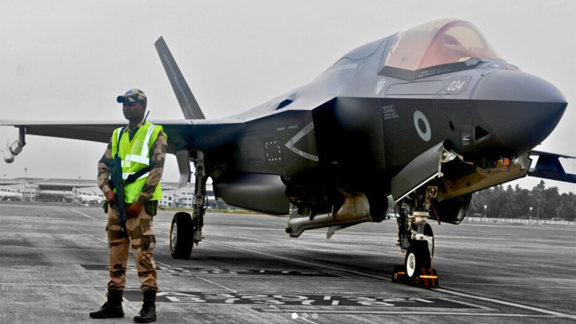 British F35 Lightning II IN INDIA 
