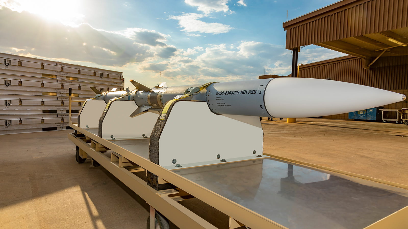 AIM-120D missiles
