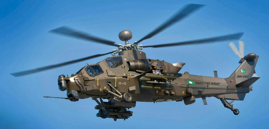 Pakistan Z-10ME attack helicopters