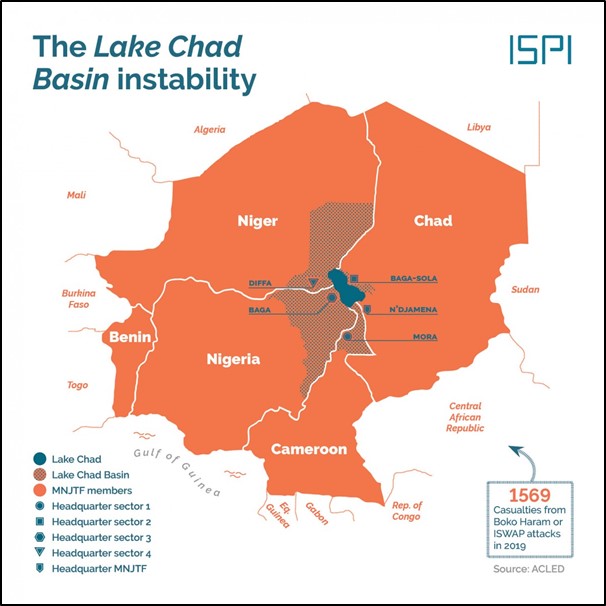 ISWAP Attacks Military Installations in Lake Chad Nigeria