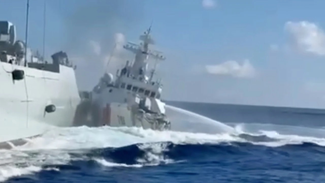 Chinese warship Collision Fuels South China Sea Tensions