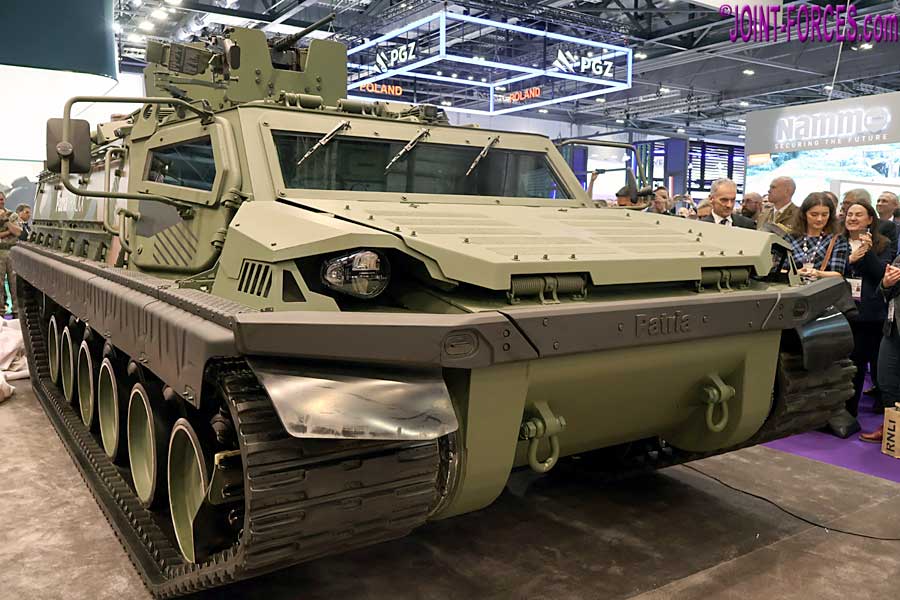 Patria Trackx: Light Tracked M113 Successor