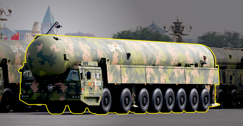 China’s DF-61 ICBM and US nuke silo vulnerability