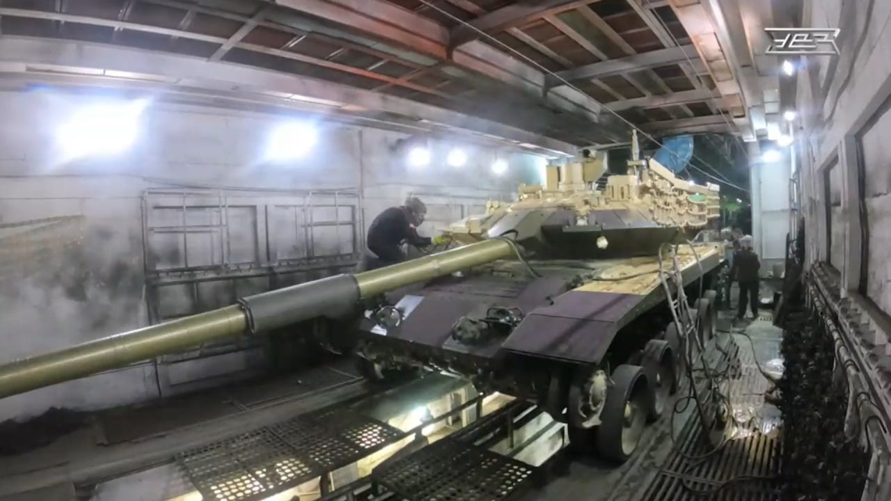 Russia Deploys Exhibition T-90MS to Ukraine Front